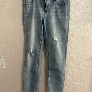 Buffalo David Bitton Blue Skinny Jeans